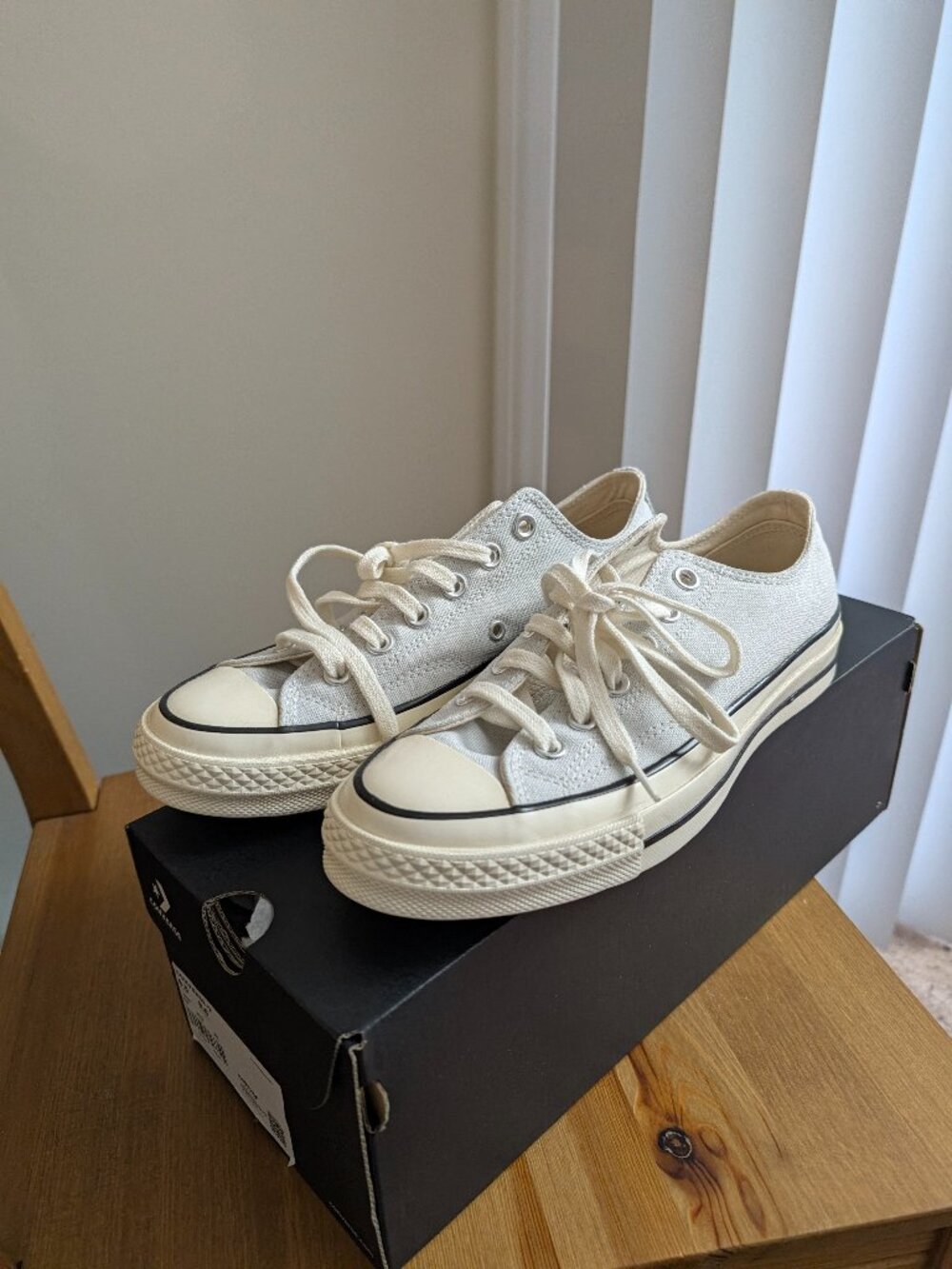 Converse Chuck 70 OX 'Fossilized Egret Black'